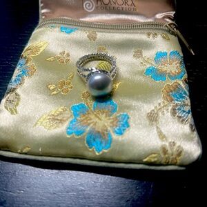 Honora Silver Pearl Ring